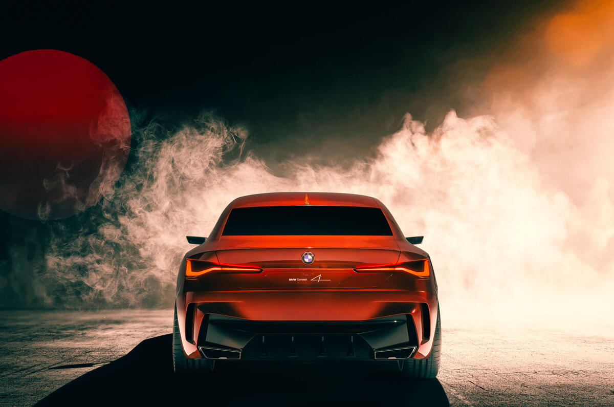 BMW Concept 4 Series Coupe - static rear