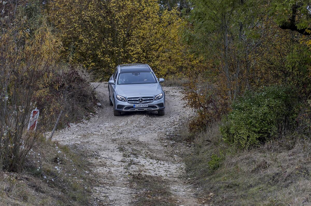 Mercedes-Benz E-Class All-Terrain - first passenger ride