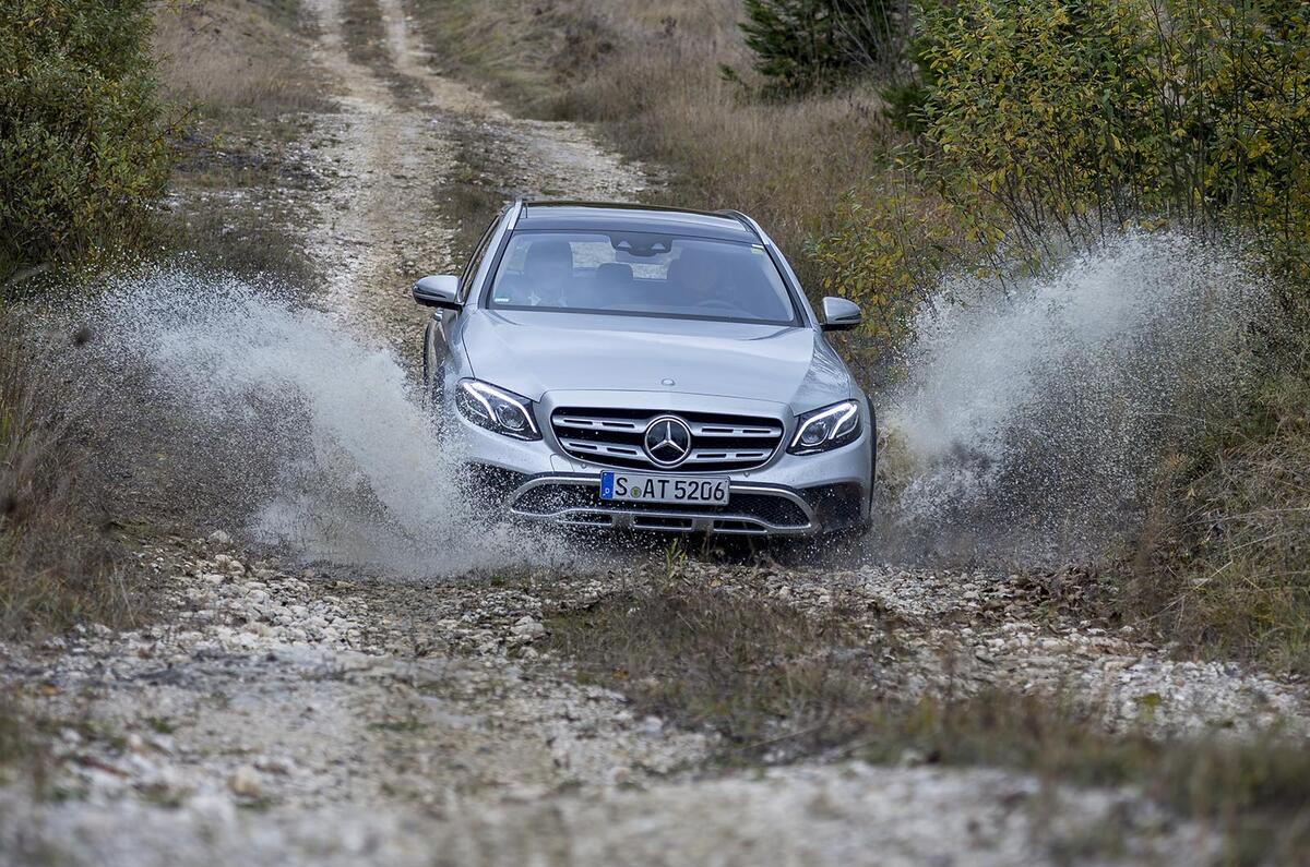 Mercedes-Benz E-Class All-Terrain - first passenger ride