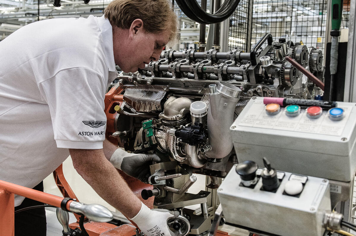 Aston Martin factory