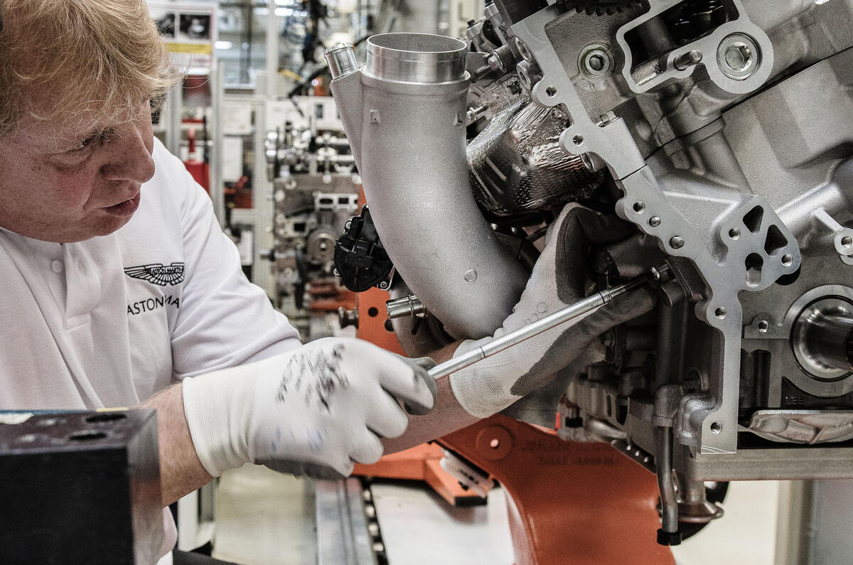 Aston Martin Db11 First All New V12 Engine Built Autocar