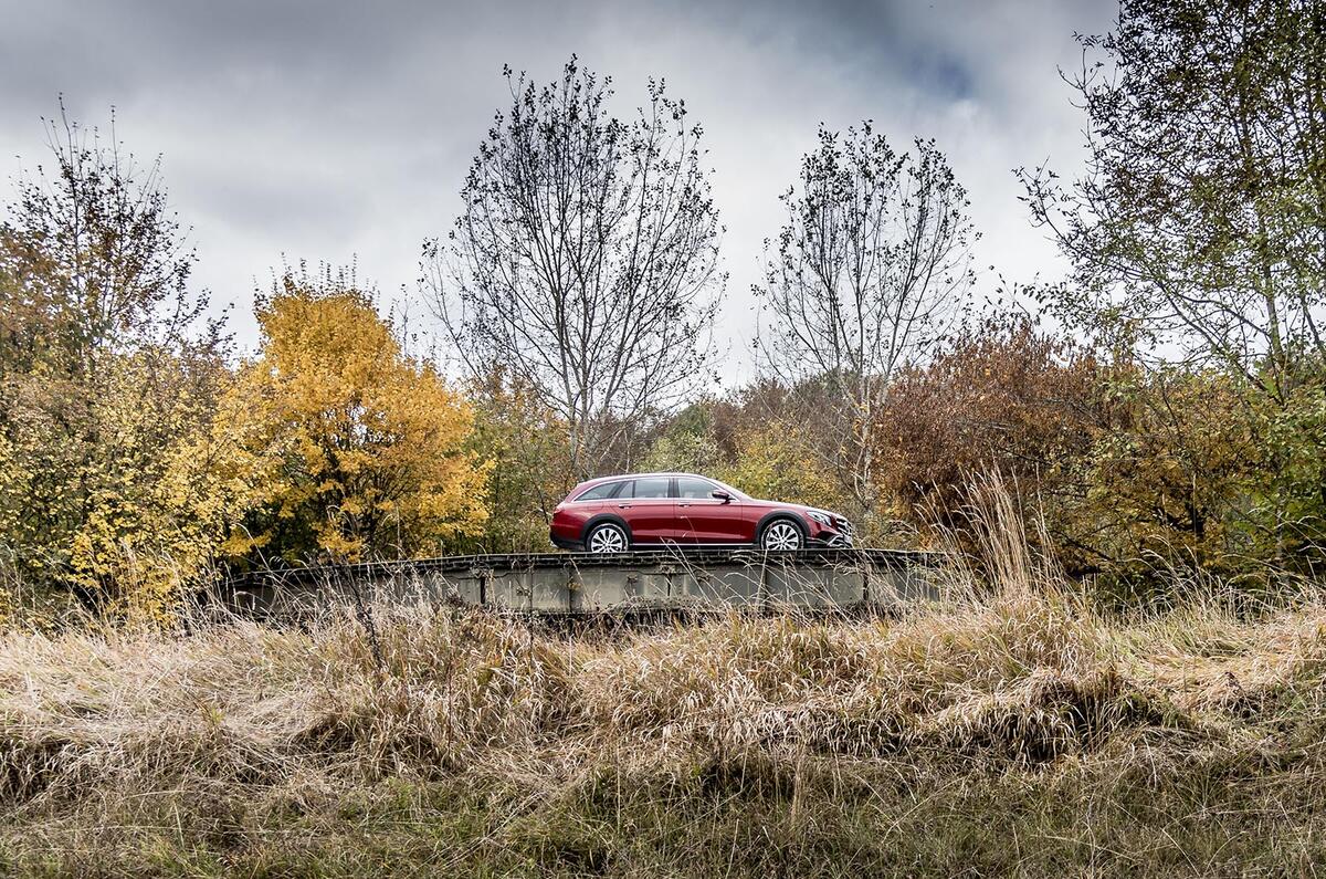 Mercedes-Benz E-Class All-Terrain - first passenger ride