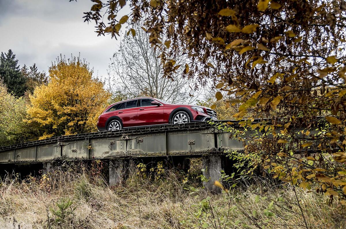 Mercedes-Benz E-Class All-Terrain - first passenger ride