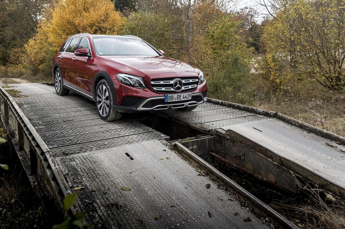 Mercedes-Benz E-Class All-Terrain - first passenger ride