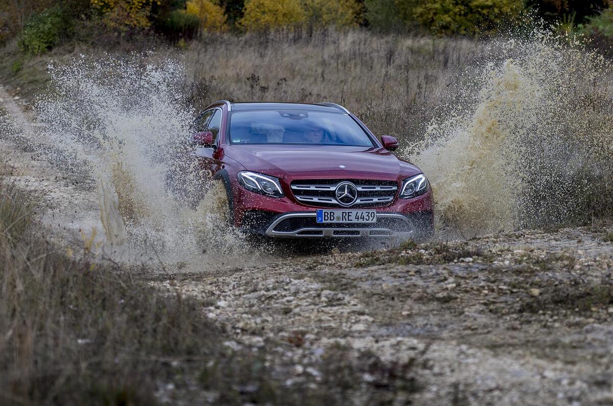 Mercedes-Benz E-Class All-Terrain - first passenger ride