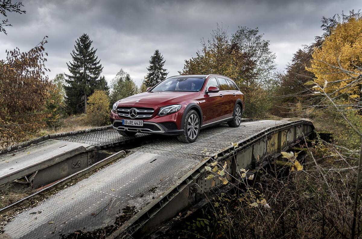 Mercedes-Benz E-Class All-Terrain - first passenger ride