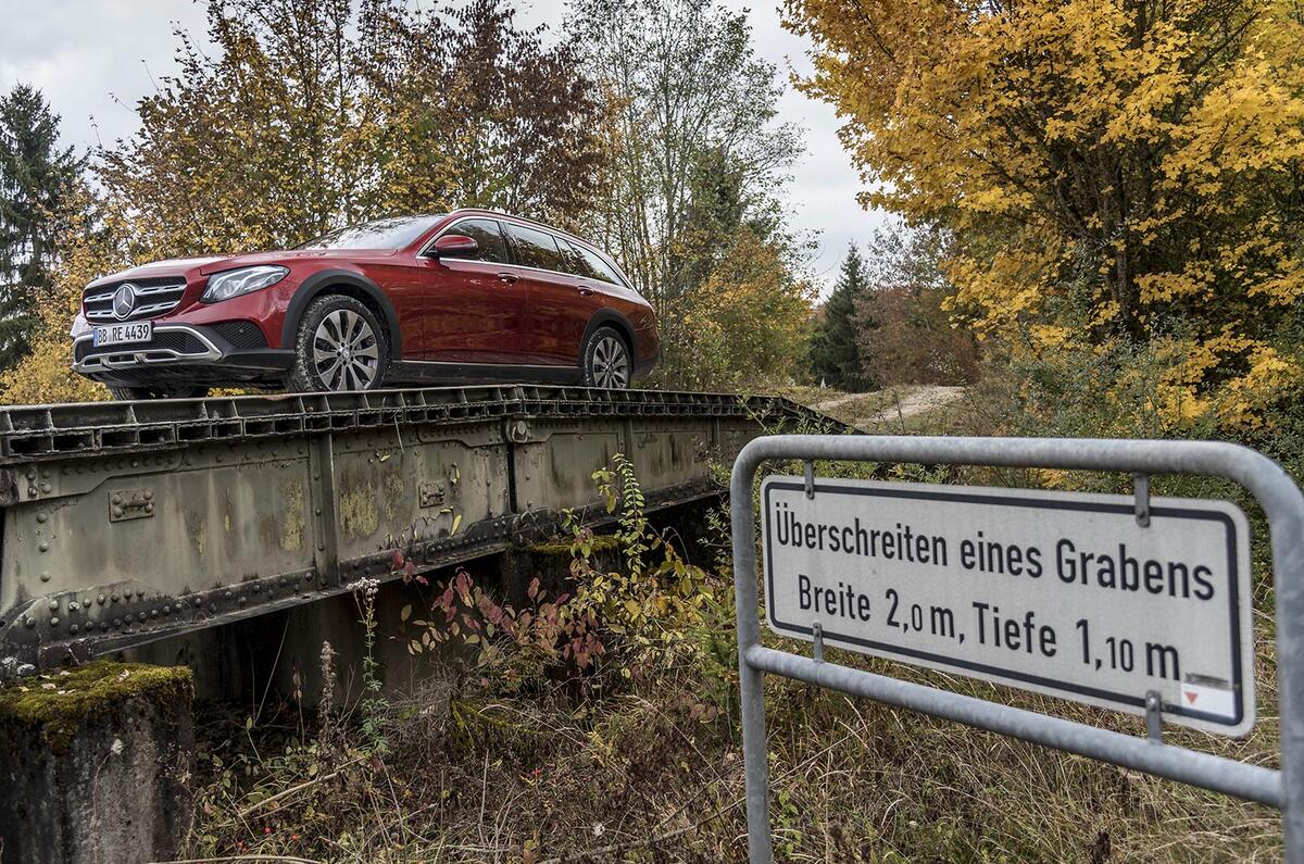 Mercedes-Benz E-Class All-Terrain - first passenger ride