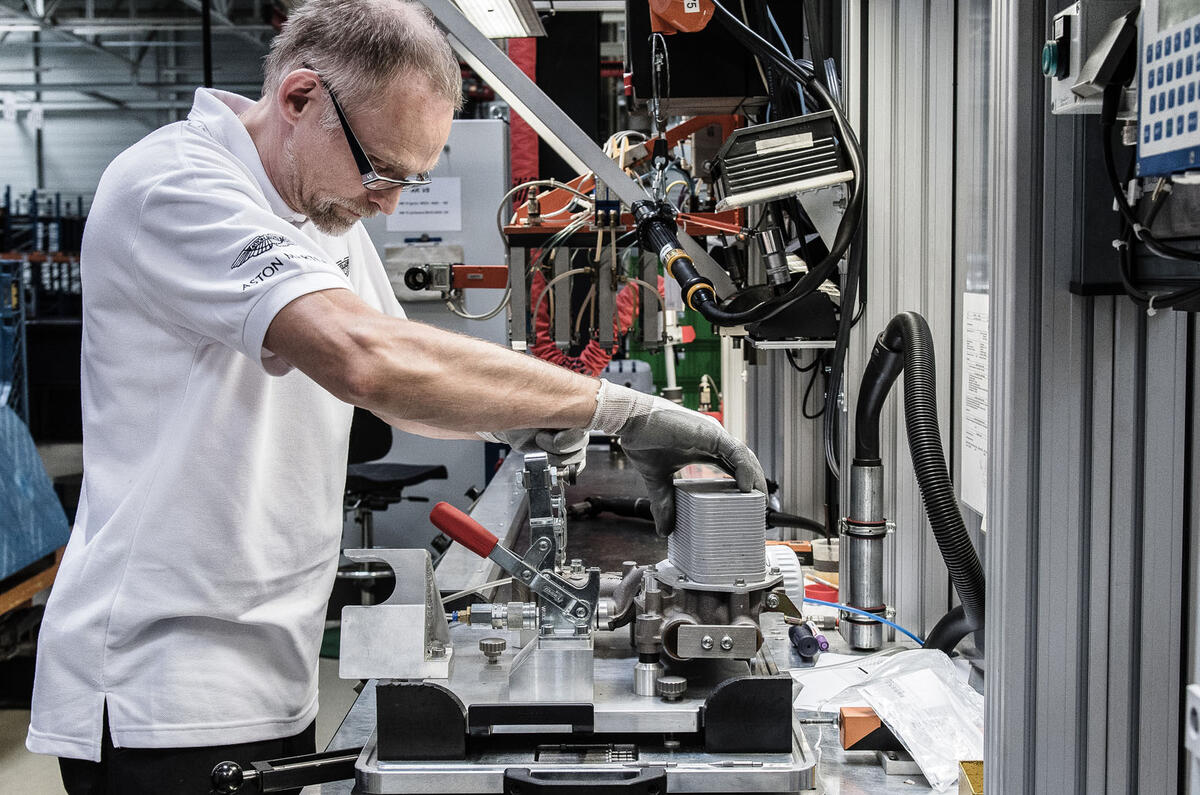 Aston Martin factory