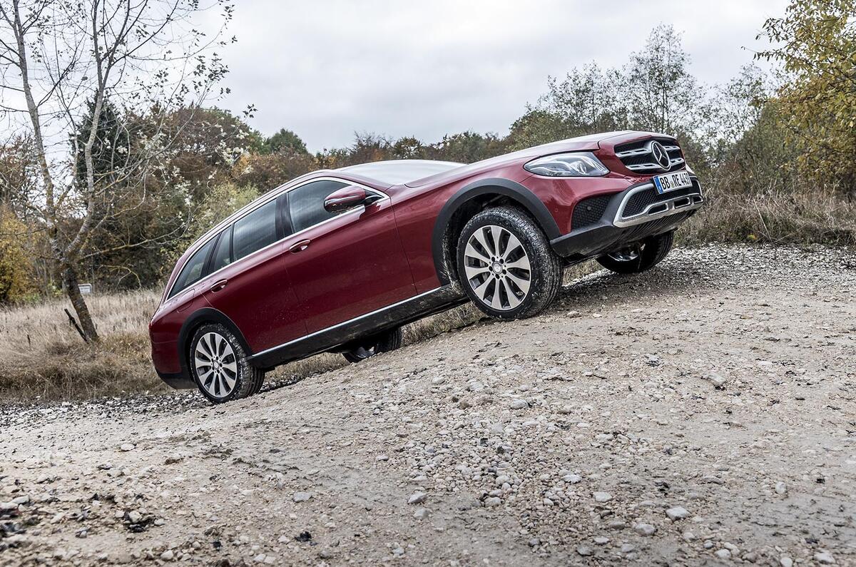 Mercedes-Benz E-Class All-Terrain - first passenger ride