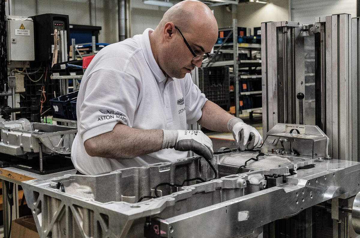 Aston Martin factory