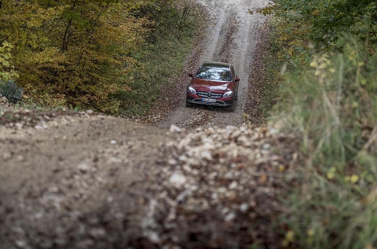 Mercedes-Benz E-Class All-Terrain - first passenger ride