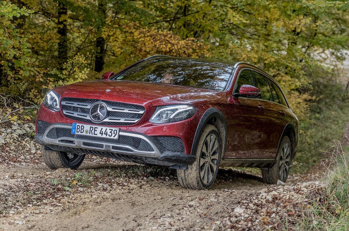 Mercedes-Benz E-Class All-Terrain - first passenger ride