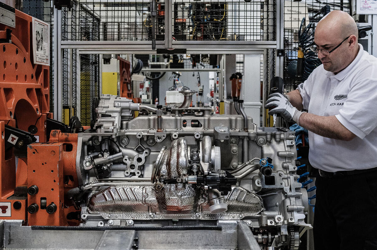 Aston Martin factory