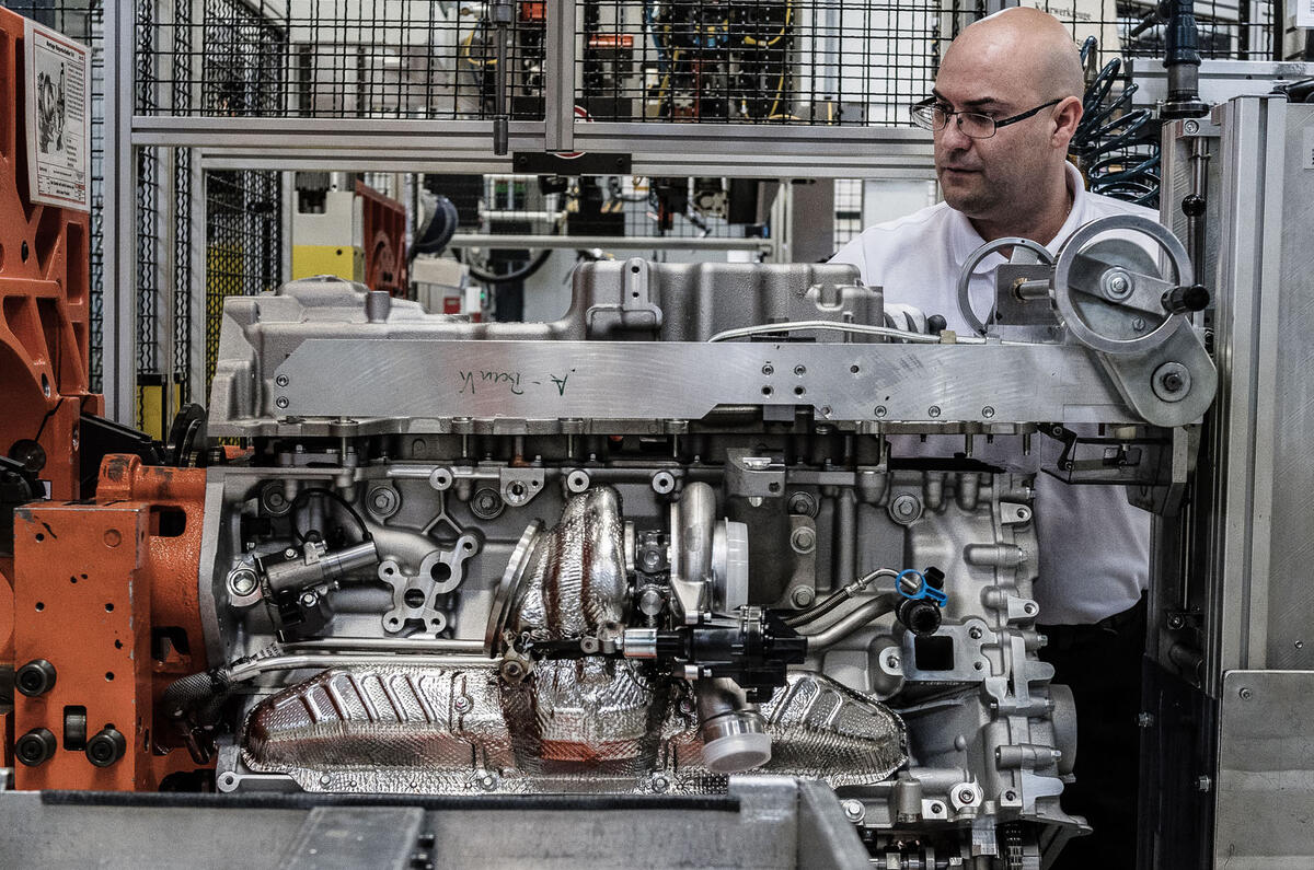 Aston Martin factory