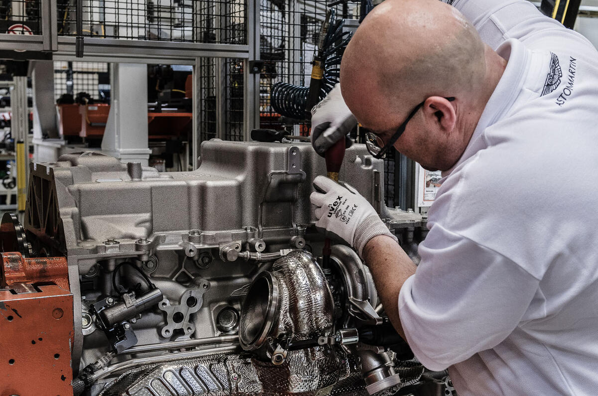 Aston Martin factory