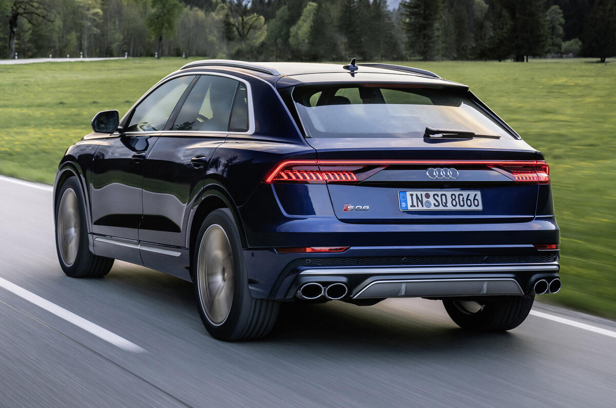 2020 Audi SQ7 and SQ8: new petrol V8