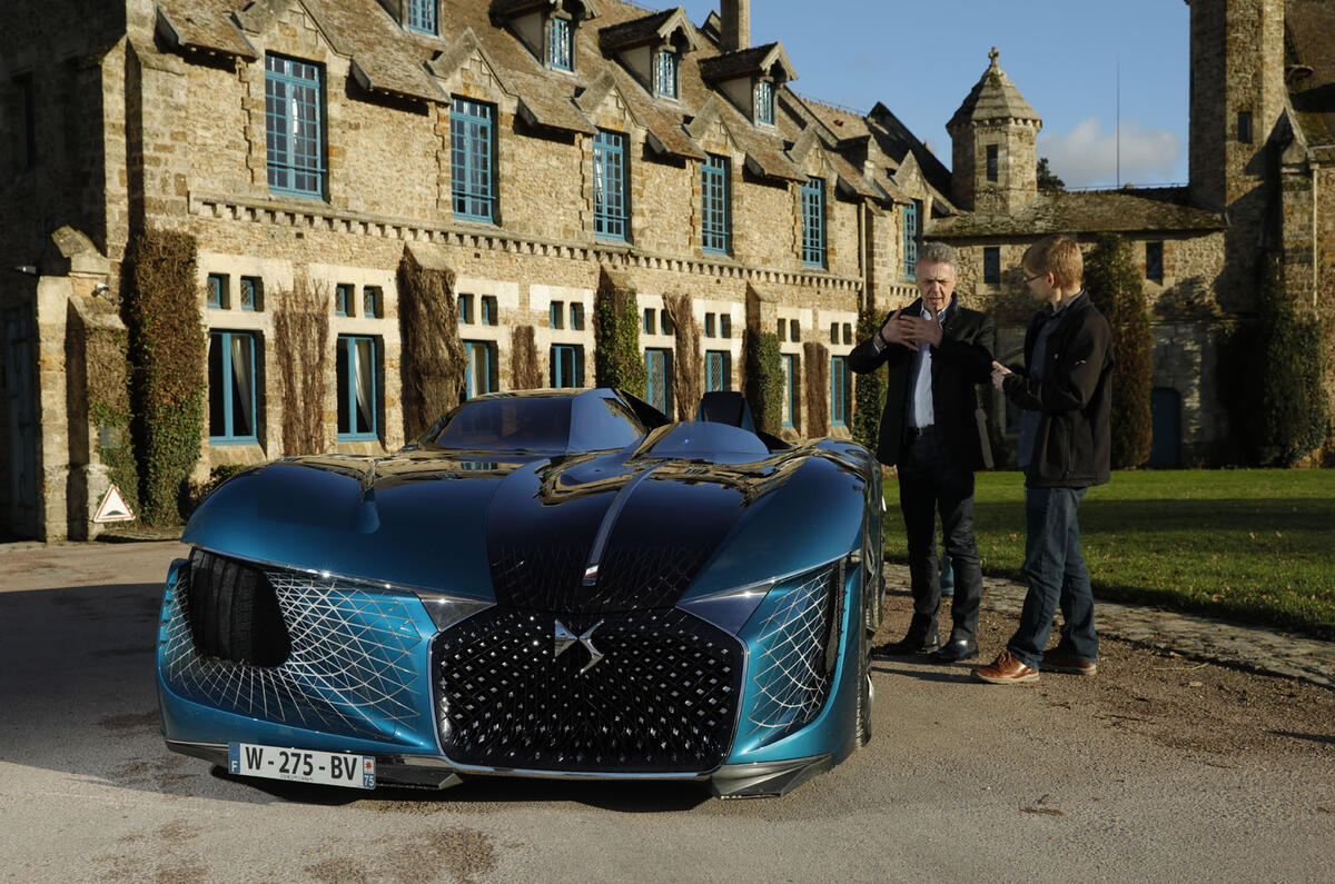 DS X E-Tense concept