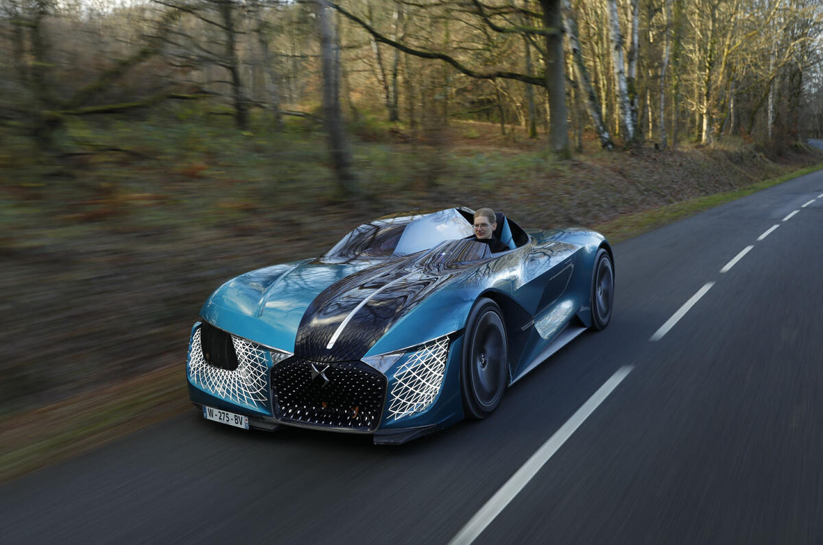 DS X E-Tense concept