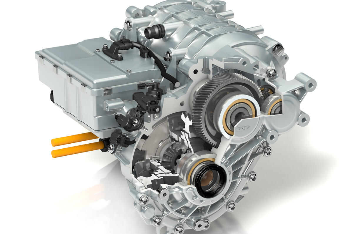 GKN e axle section