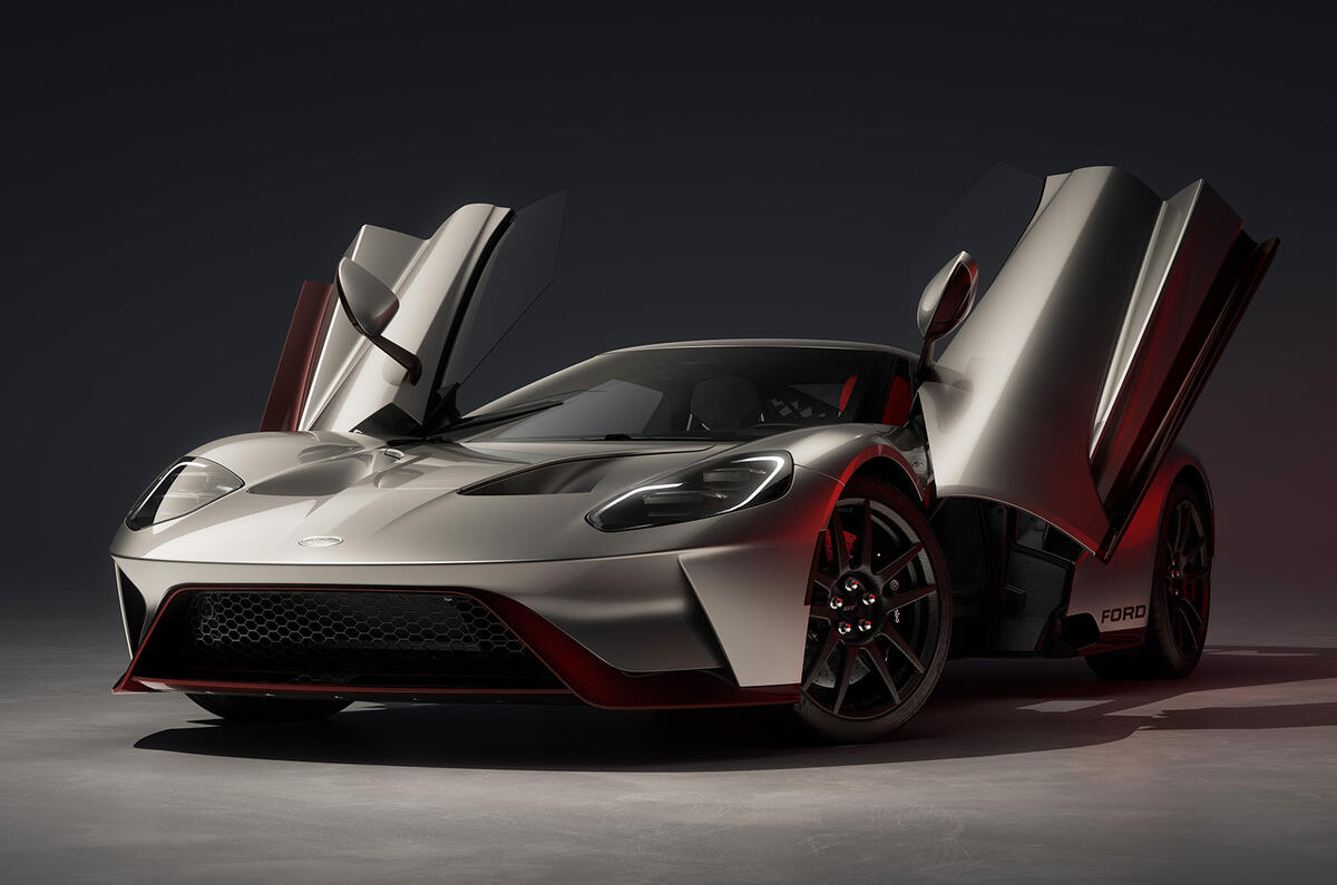 Ford GT LM front doors open  Ford GT LM front doors open