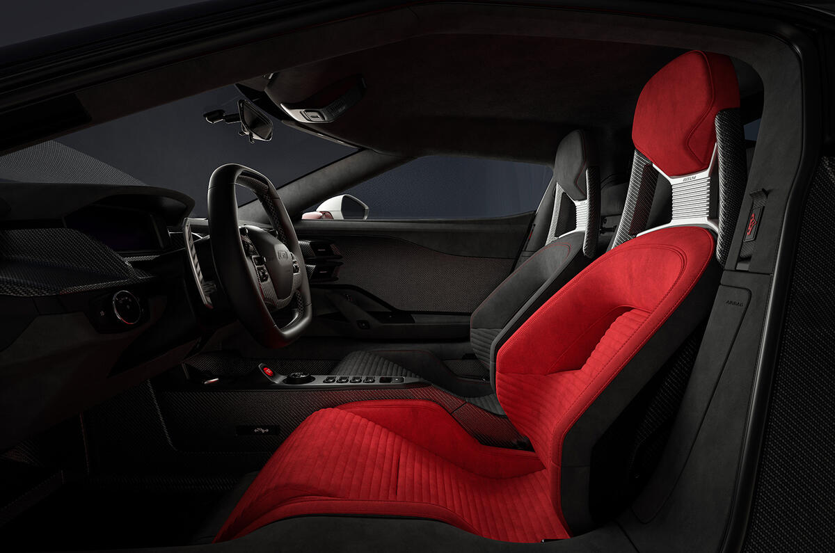 Ford GT LM interior  Ford GT LM interior