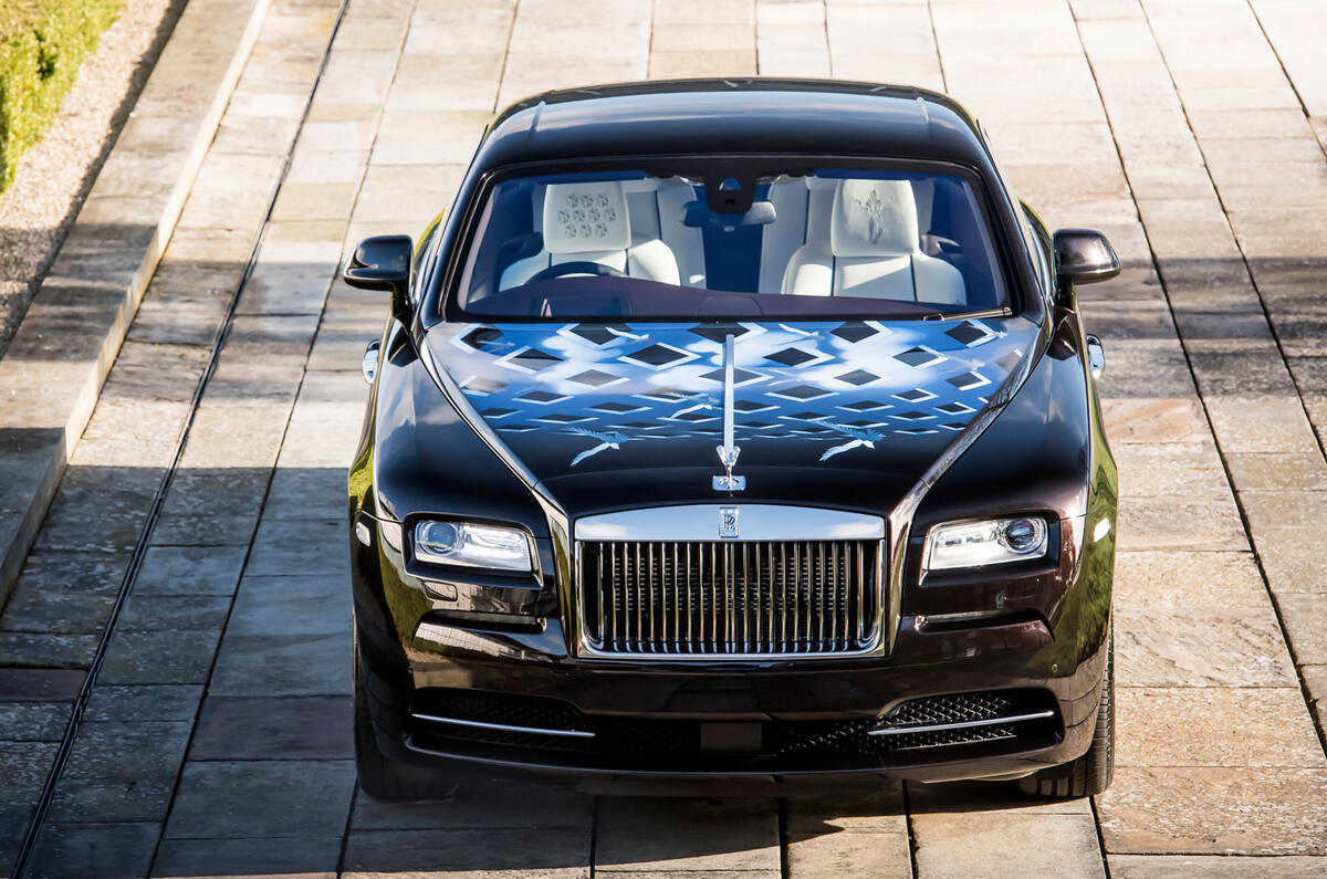 Nine bespoke Rolls-Royce Wraith models launched to celebrate British musicians