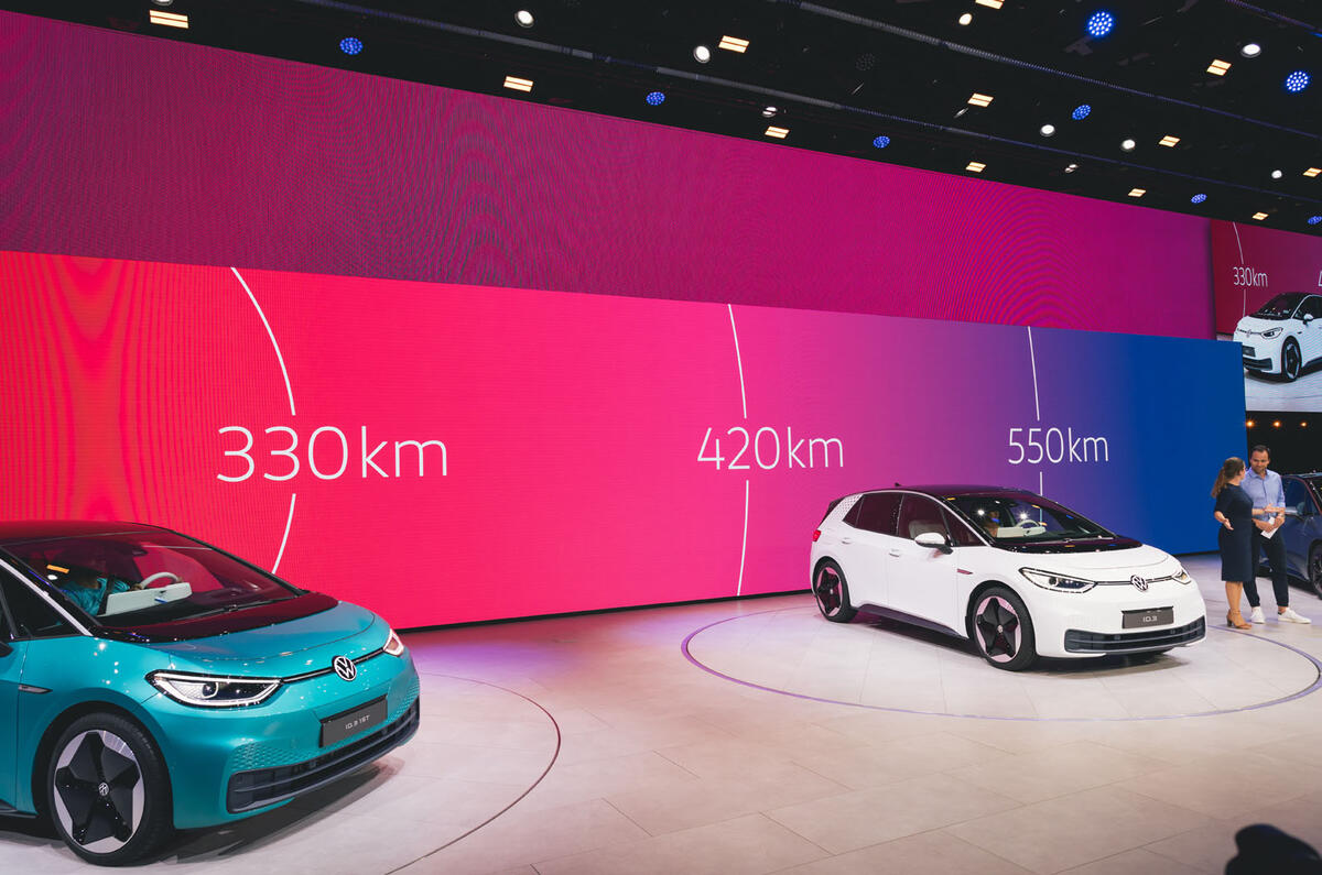 2020 Volkswagen ID 3 at Frankfurt motor show