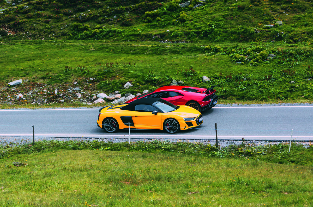 2019 Lamborghini Huracan Performante - with Audi R8