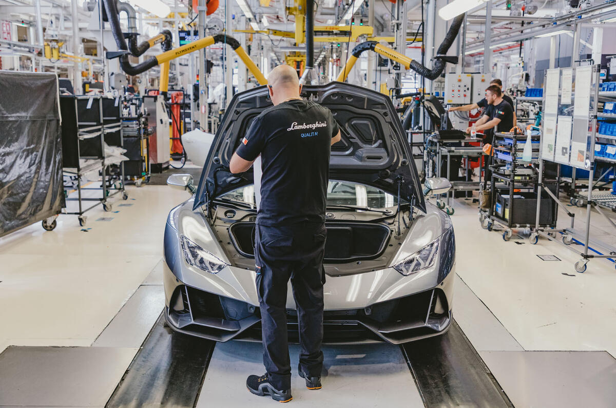 Autocar visits Lamborghini factory in Sant'Agata