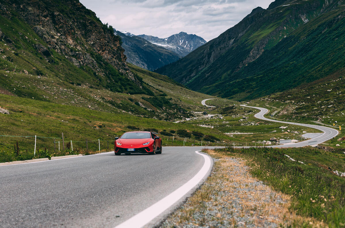 2019 Lamborghini Huracan Performante - Silvretta Pass