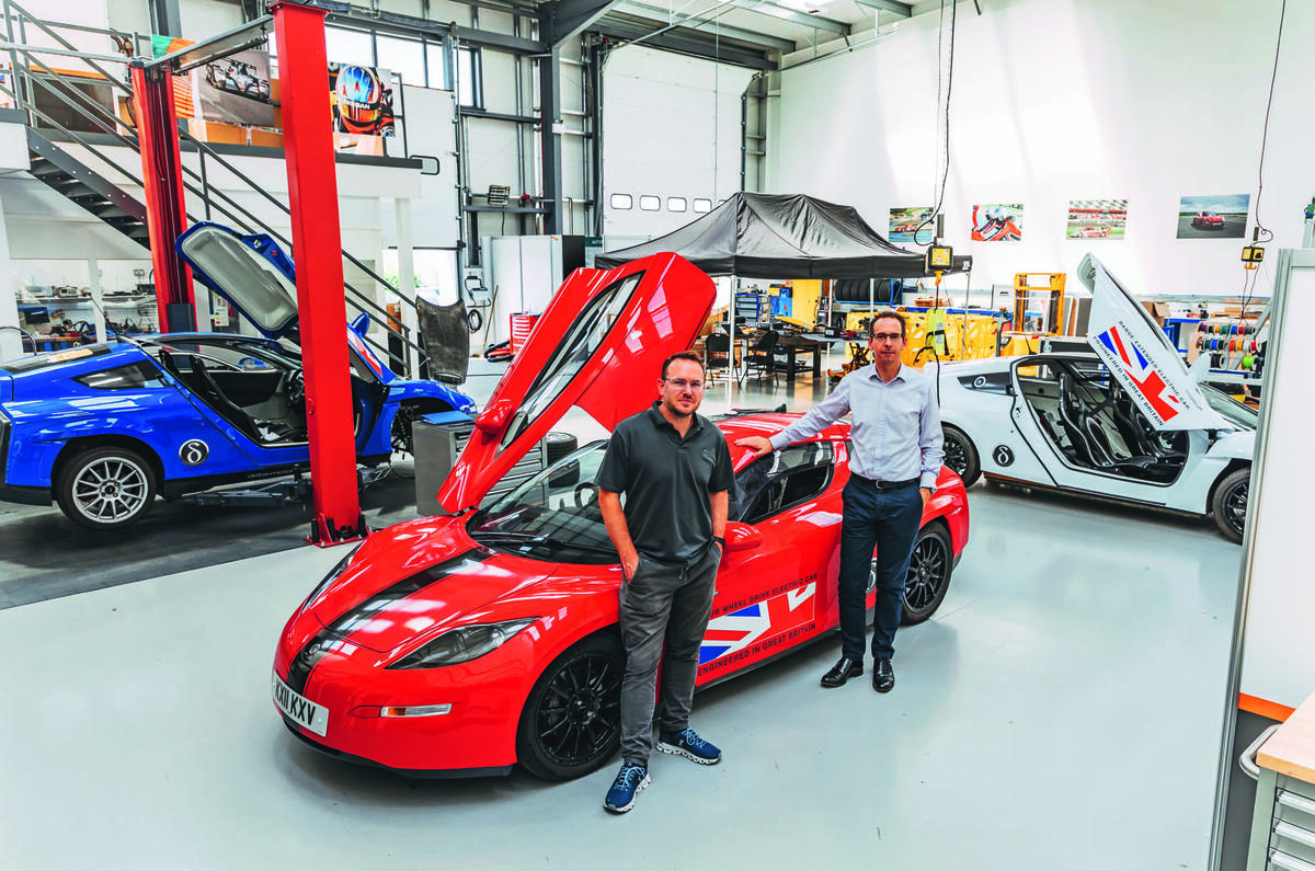 Delta Motorsport founders Dowson and Carpenter
