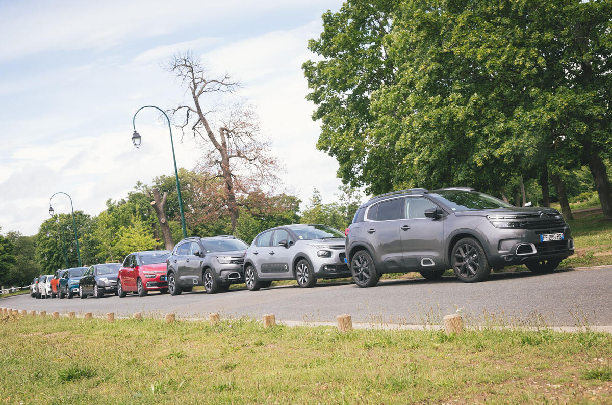 Citroen models past and present