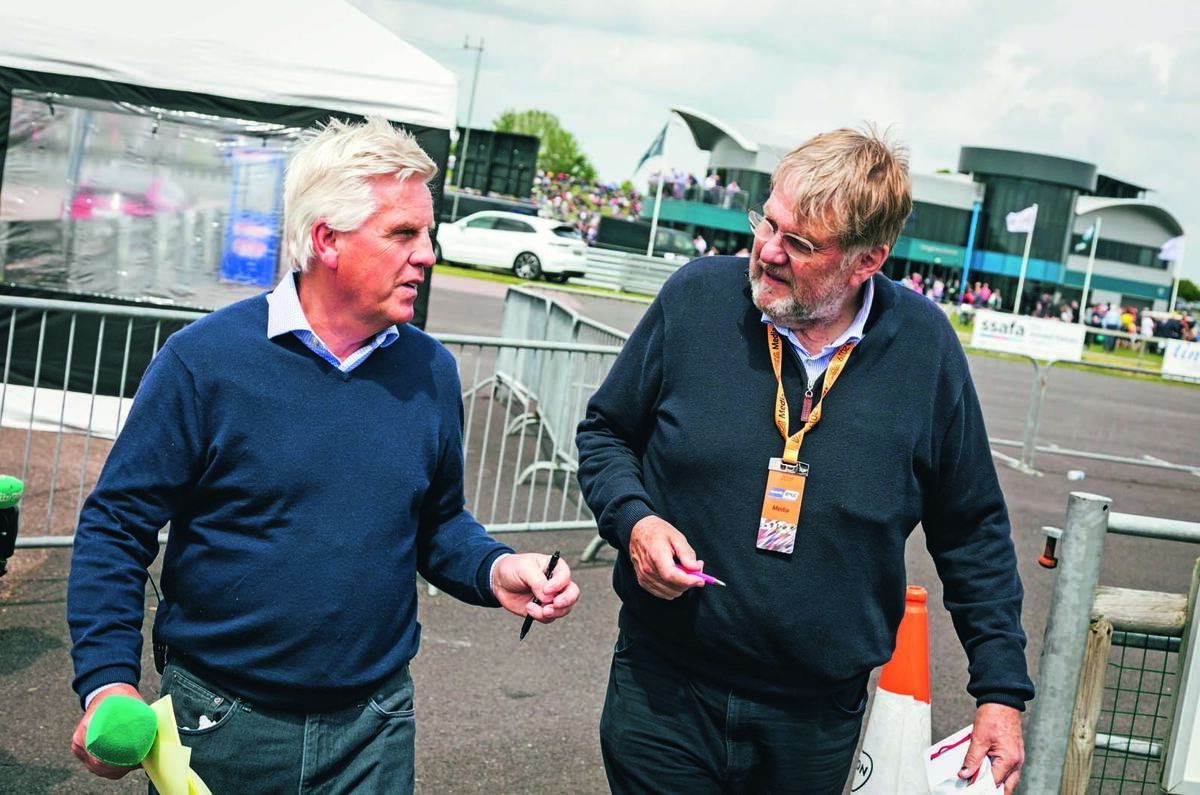 BTCC anchorman Steve Rider takes Autocar around Thruxton