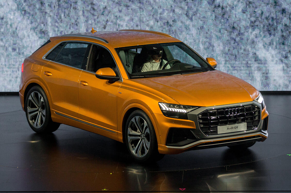 Audi Q8 SUV: Range Rover Sport and BMW X6 rival launched