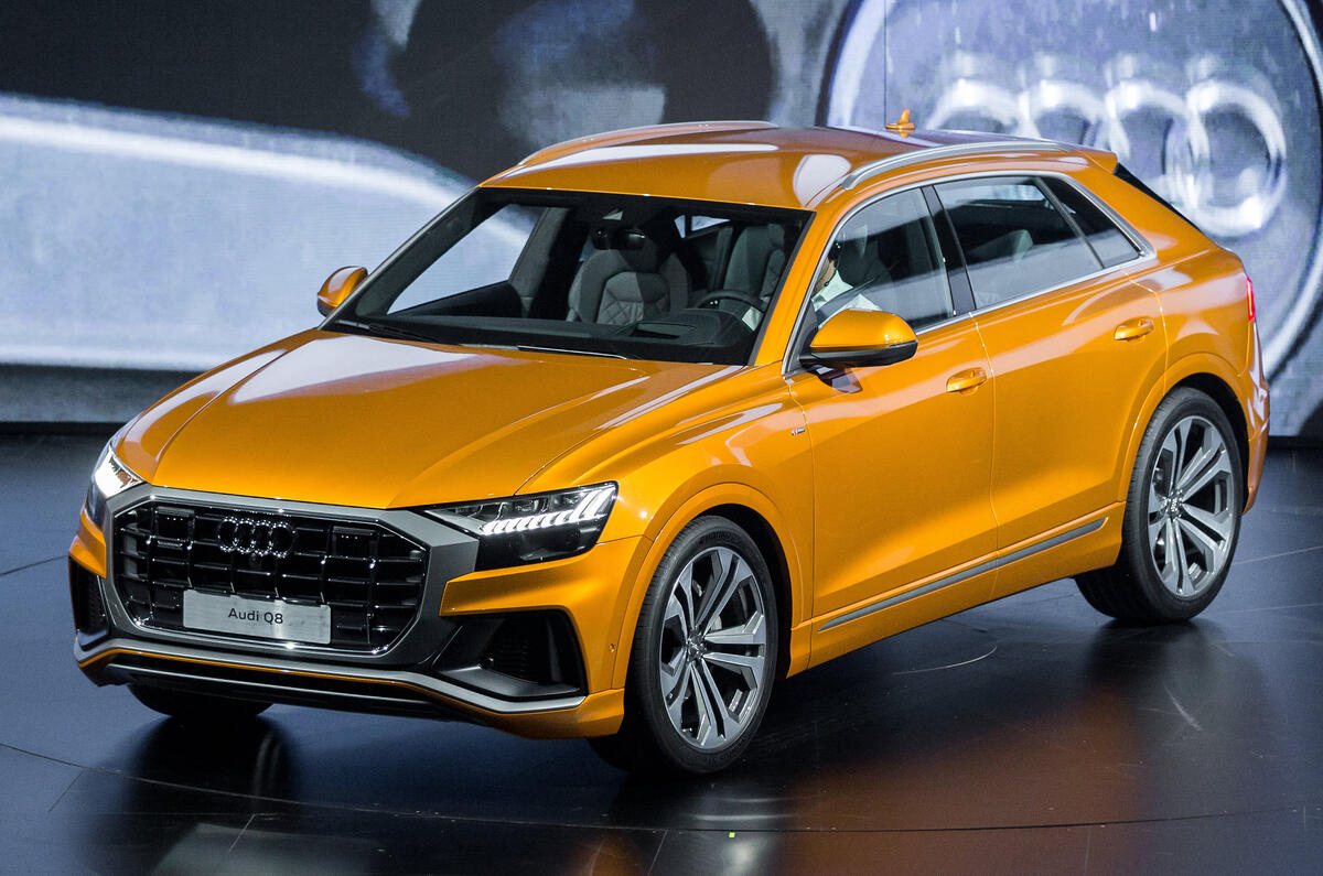 Audi Q8 SUV: Range Rover Sport and BMW X6 rival launched