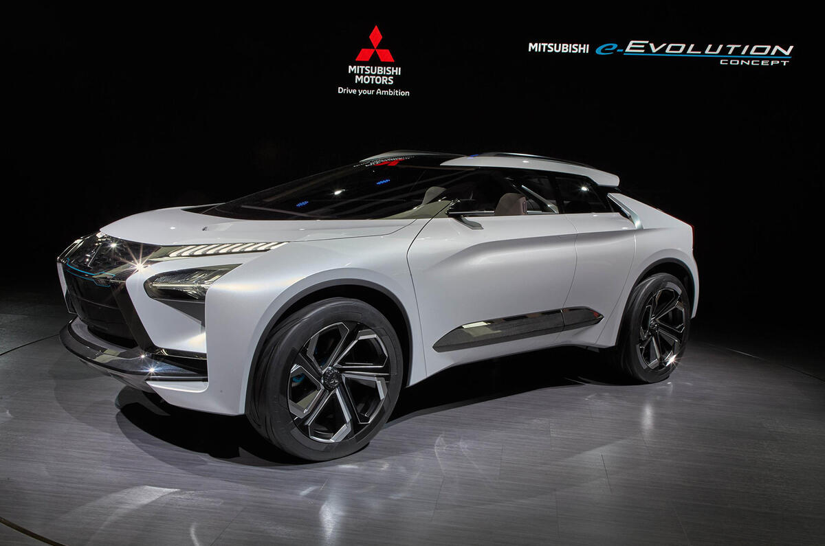 Mitsubishi e-Evolution SUV concept