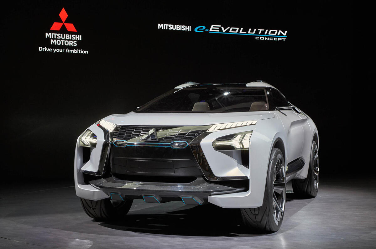 Mitsubishi e-Evolution SUV concept