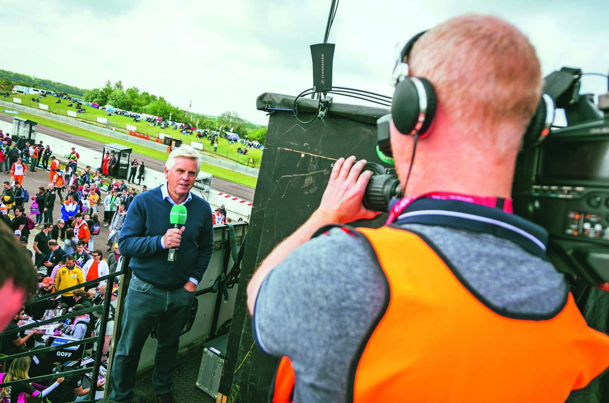 BTCC anchorman Steve Rider takes Autocar around Thruxton
