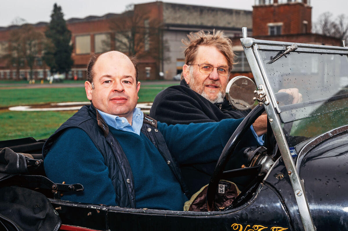 Dan Geoghegan at Bicester Heritage