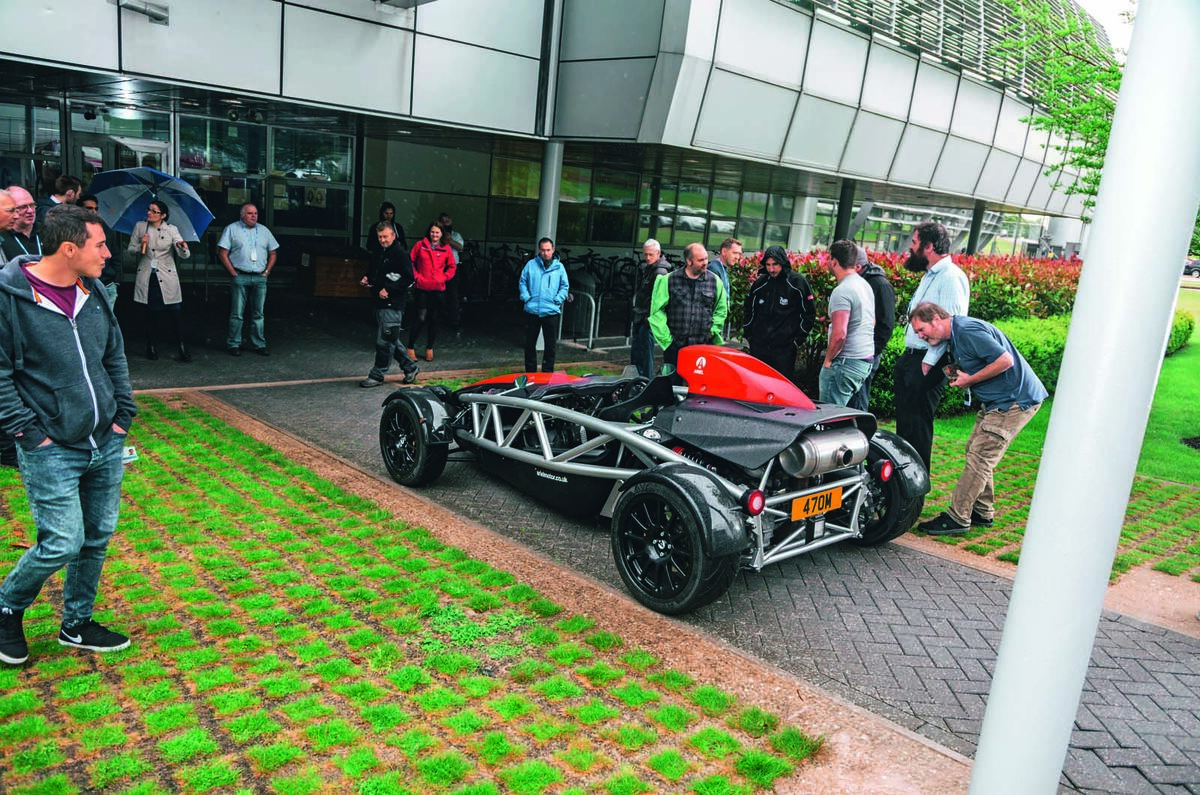 Ariel Atom goes to Diamond Light Source - parked up