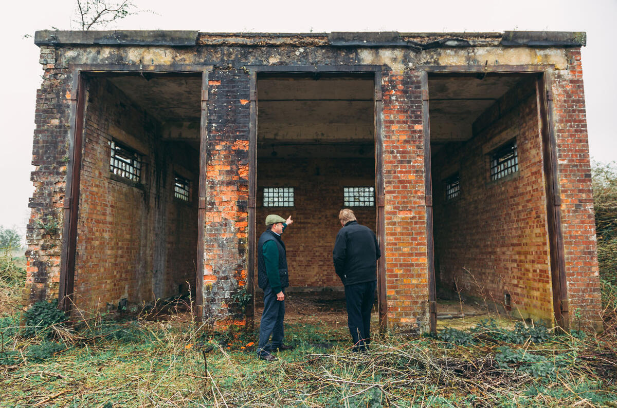 Dan Geoghegan at Bicester Heritage