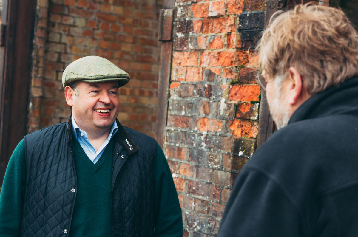Dan Geoghegan at Bicester Heritage