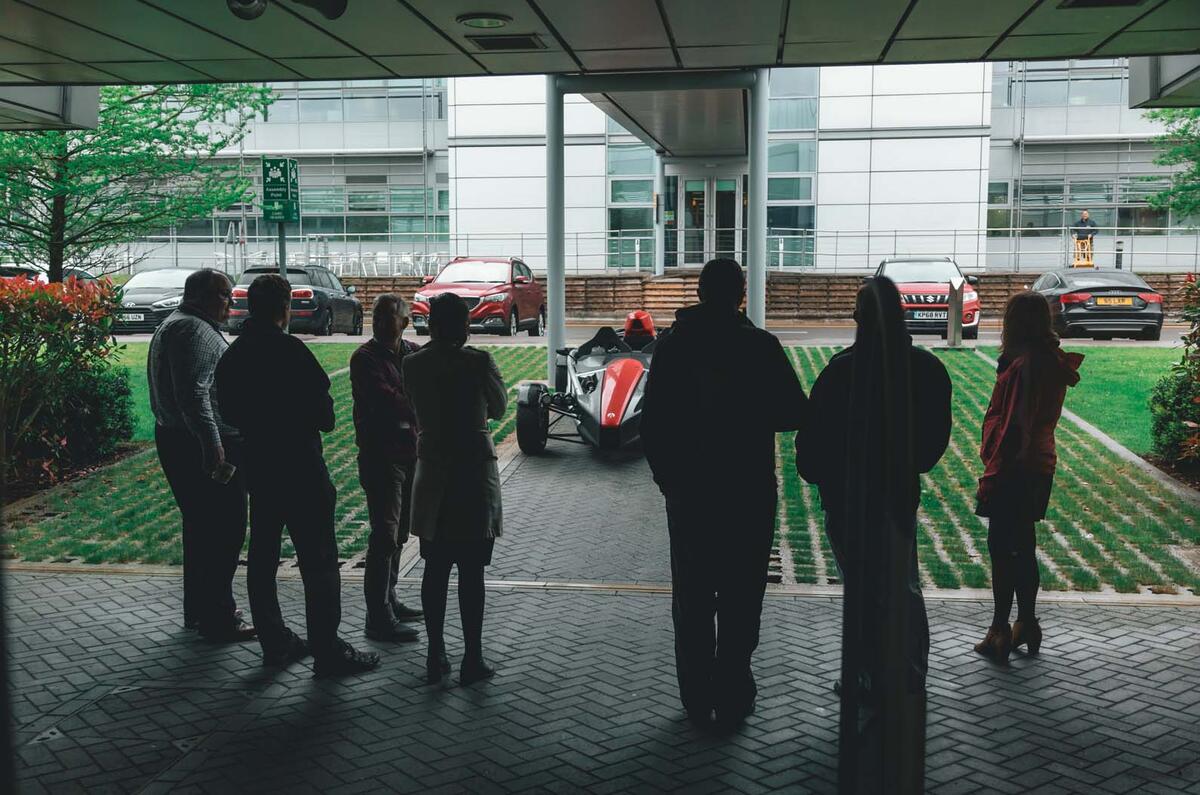 Ariel Atom goes to Diamond Light Source - parked
