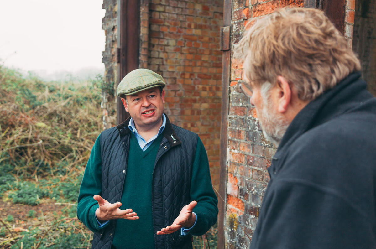 Dan Geoghegan at Bicester Heritage