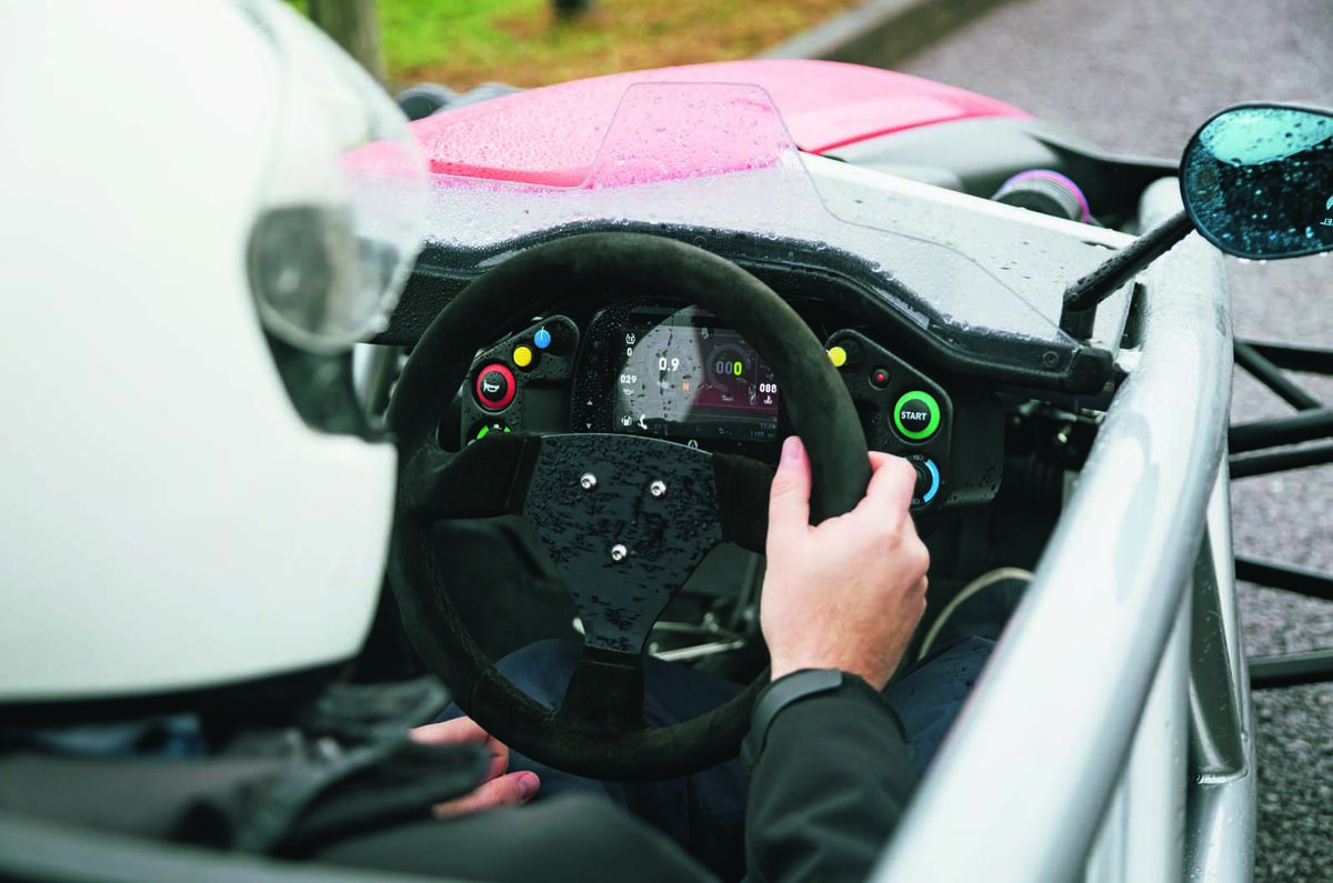 Ariel Atom goes to Diamond Light Source - driving