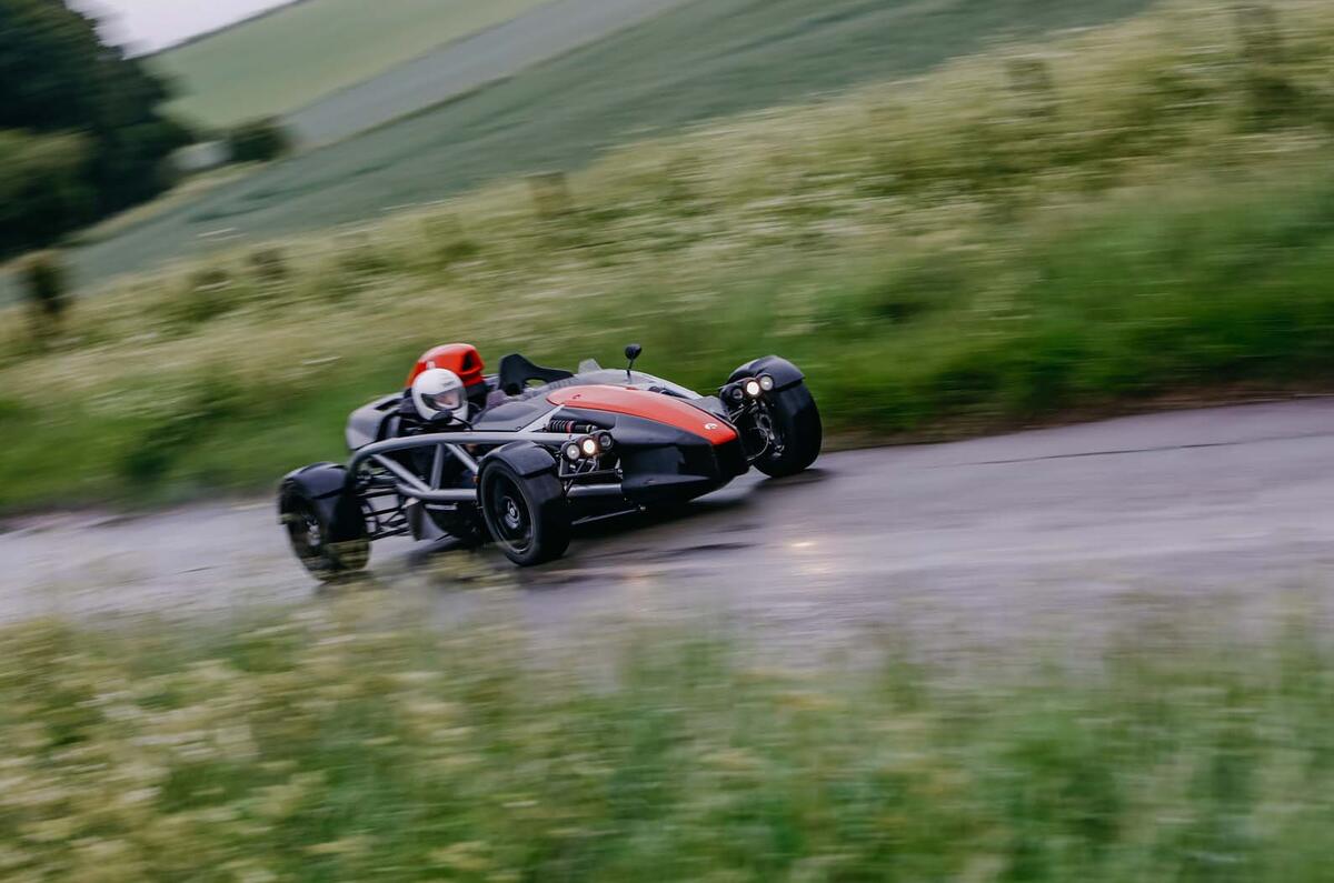 Ariel Atom goes to Diamond Light Source - driving