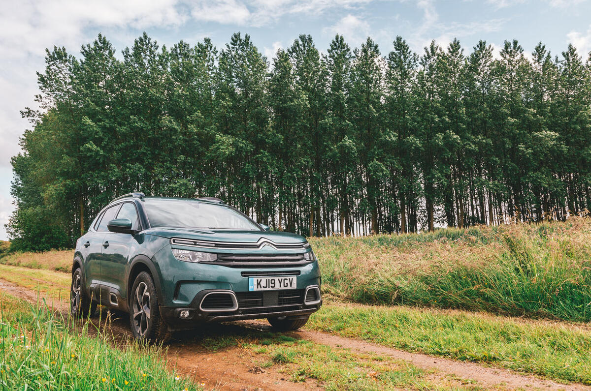 Driving a Citroen C5 Aircross to Paris