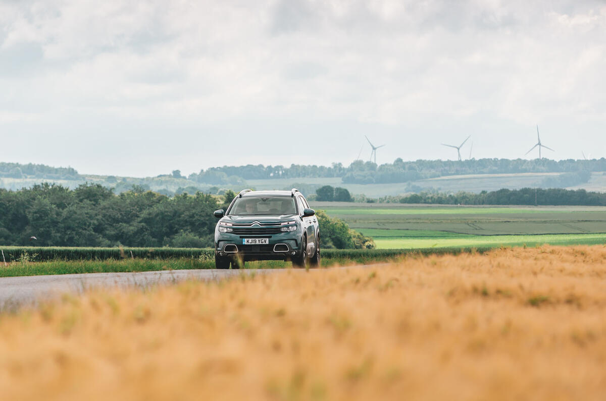 Driving a Citroen C5 Aircross to Paris