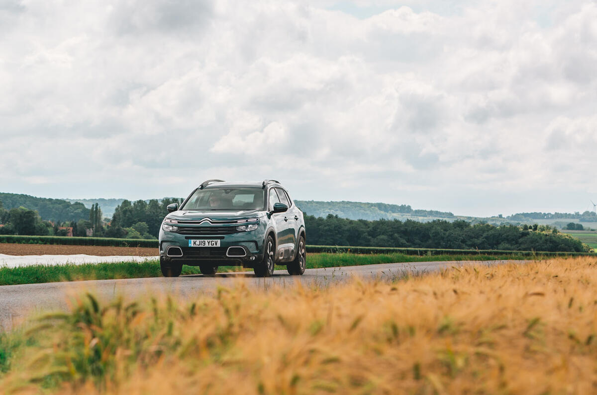 Driving a Citroen C5 Aircross to Paris