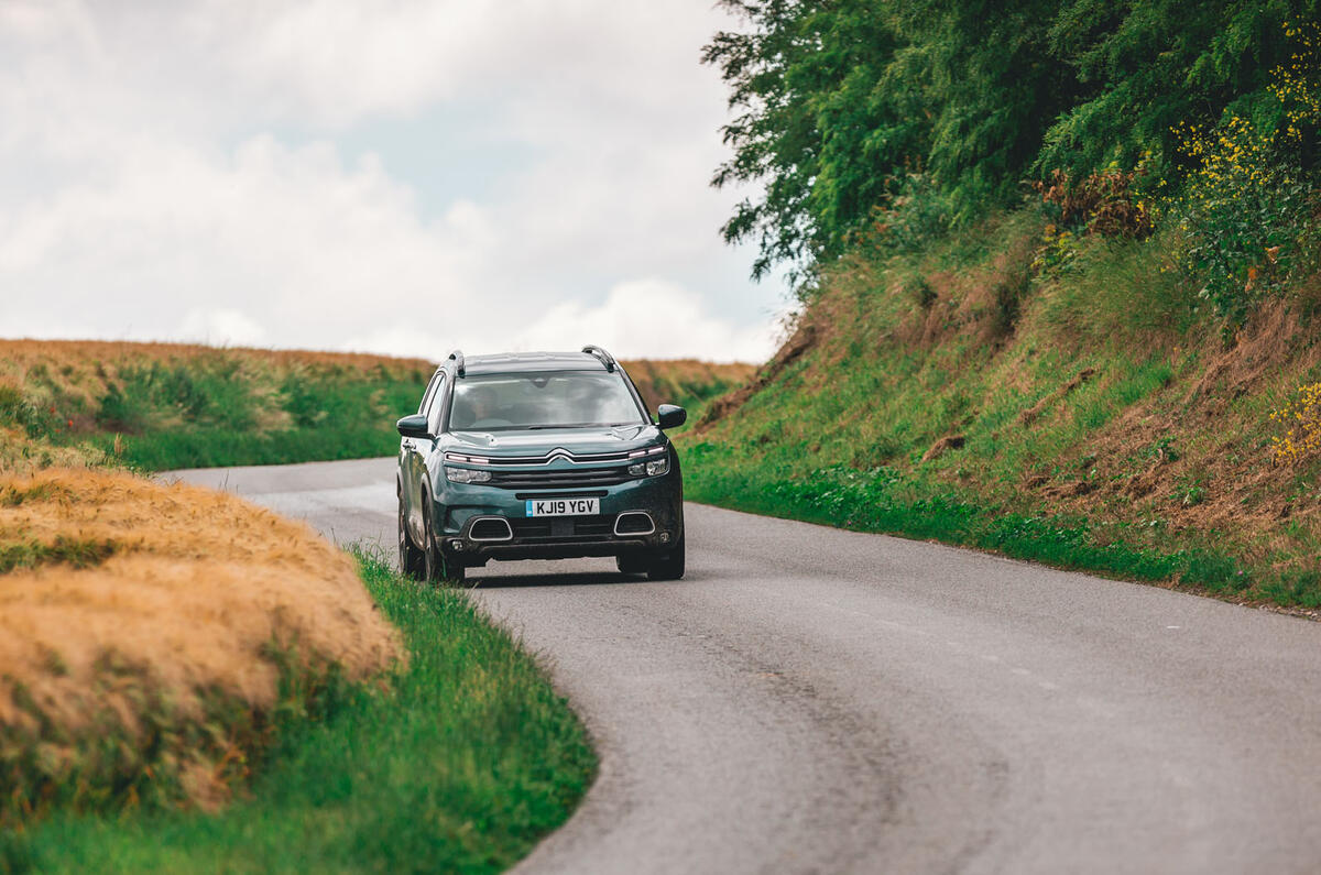 Driving a Citroen C5 Aircross to Paris